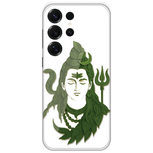 Leafy Shiva - Printed Silicone Case for Samsung Galaxy S25 Ultra
