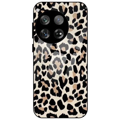 Leopard Print - Glass Case for OnePlus 12