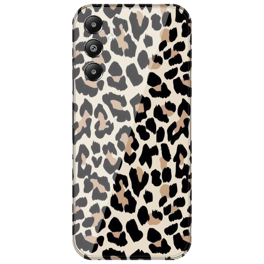 Leopard Print - Printed Silicone Case for Samsung Galaxy A05s