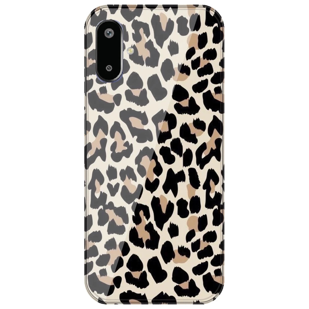 Leopard Print - Printed Silicone Case for Samsung Galaxy F06