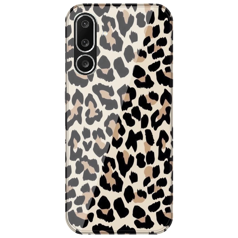 Leopard Print - Printed Silicone Case for Samsung Galaxy F36