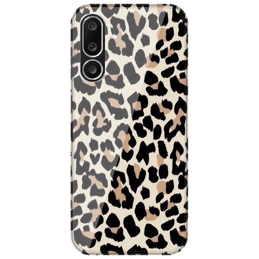 Leopard Print - Printed Silicone Case for Samsung Galaxy M56 5G