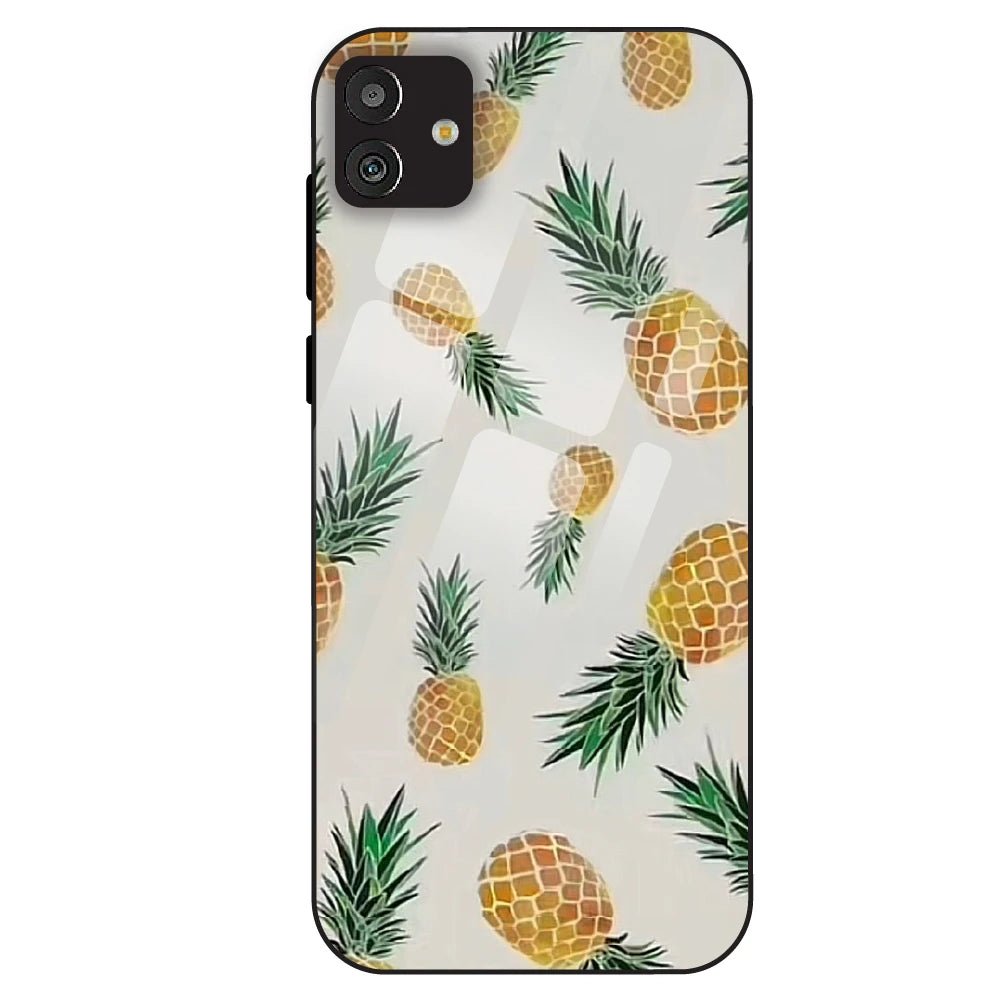 Pineapple Pattern - Glass Case For Samsung Galaxy M13