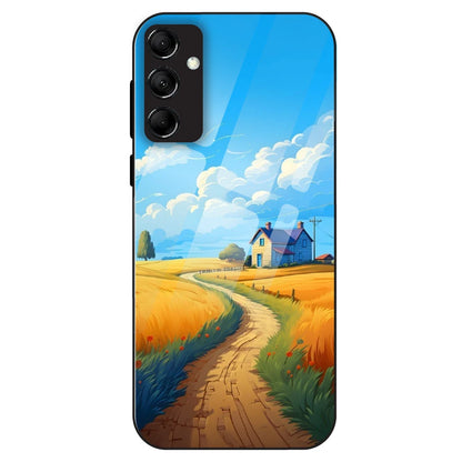 Sunny Countryside - Glass Case For Samsung Galaxy M14