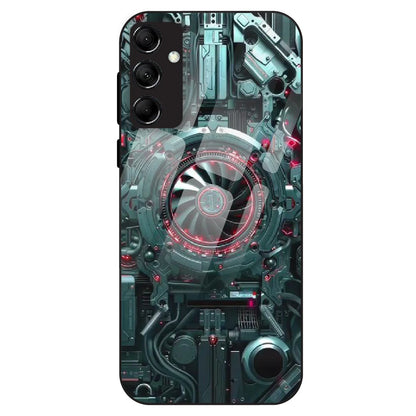 Cybernetic Engine - Glass Case For Samsung Galaxy M14