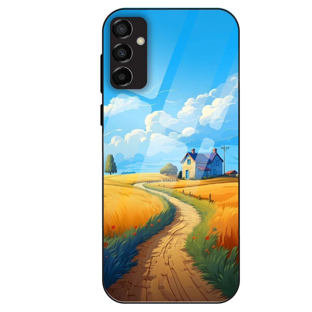Sunny Countryside - Glass Case For Samsung Galaxy M23