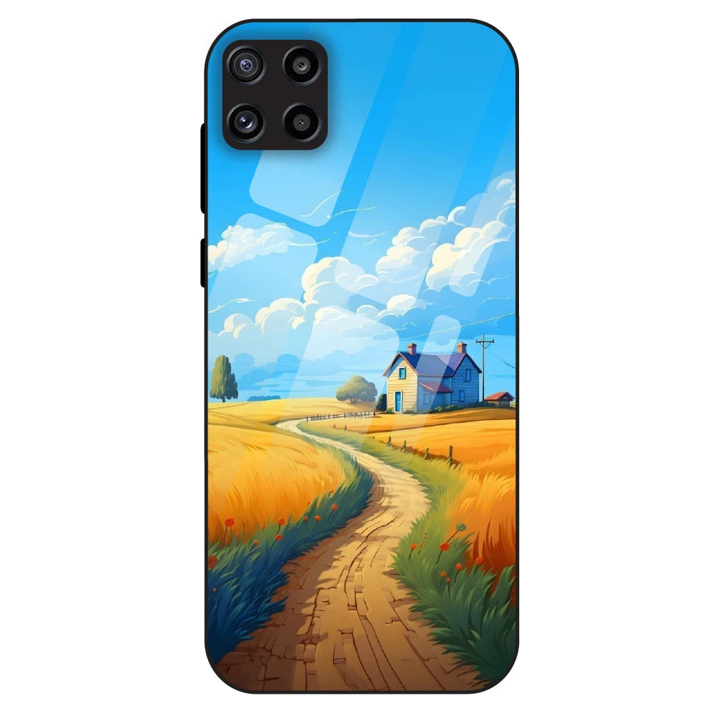Sunny Countryside - Glass Case For Samsung Galaxy M32