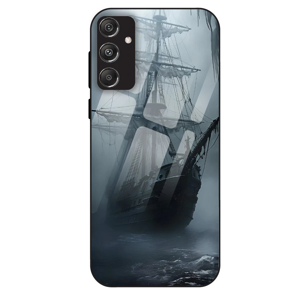 Ghost Ship - Glass Case For Samsung Galaxy M34