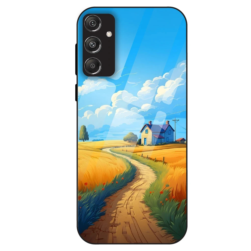 Sunny Countryside - Glass Case For Samsung Galaxy M34
