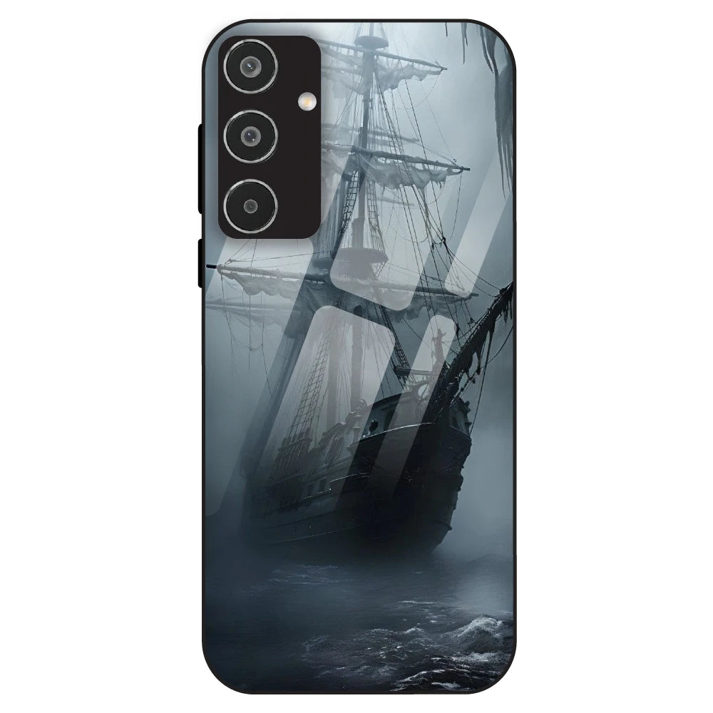 Ghost Ship - Glass Case For Samsung Galaxy M35