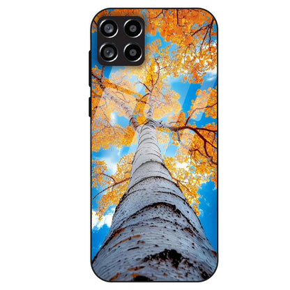 Autumn Tree Sky View - Glass Case For Samsung Galaxy M53