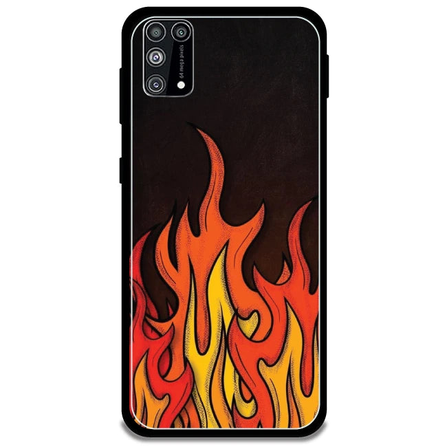 Flames - Armor Case For Samsung Models Samsung Galaxy M31