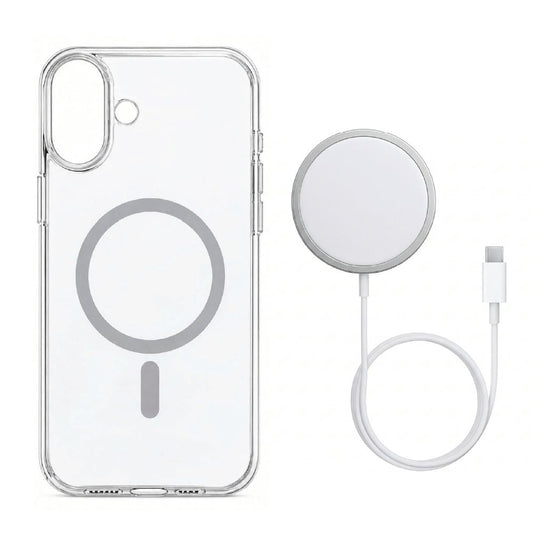 MagSafe case (Clear) with MagSafe charger