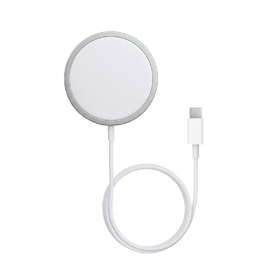 MagSafe compatible magnetic wireless charger with USB-C cable