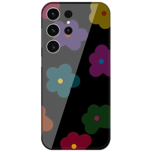 Midnight Flower Pop - Printed Silicone Case for Samsung Galaxy S26 Ultra