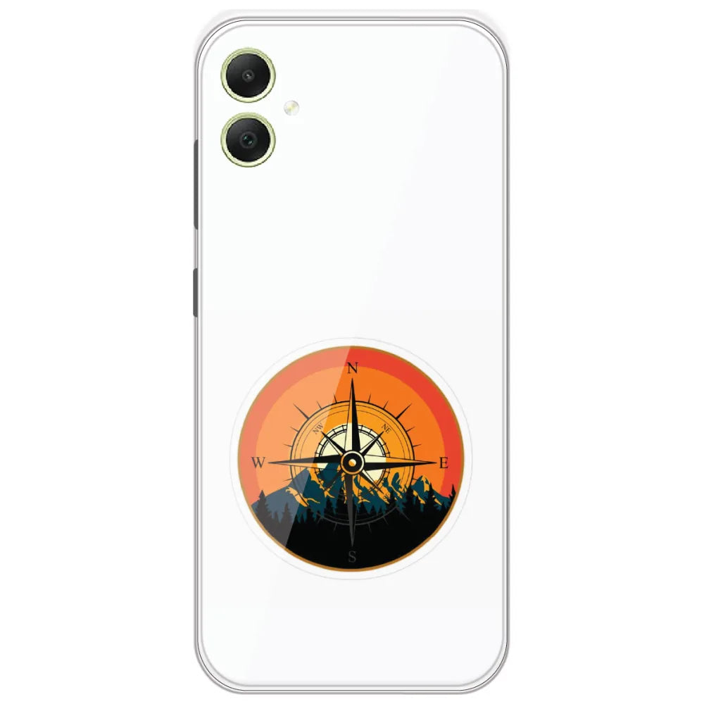 Mountain Compass - Printed Silicone Case for Samsung Galaxy A05