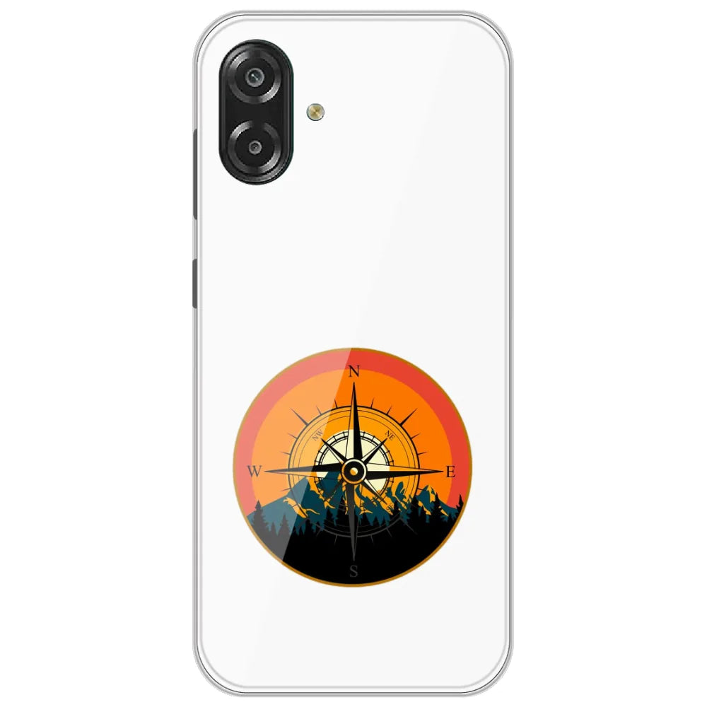 Mountain Compass - Printed Silicone Case for Samsung Galaxy A07 4G