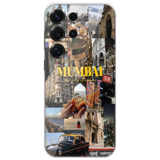 Mumbai City Collage - Printed Silicone Case for Samsung Galaxy S25 Ultra