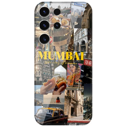 Mumbai City Collage - Printed Silicone Case for Samsung Galaxy S26 Ultra