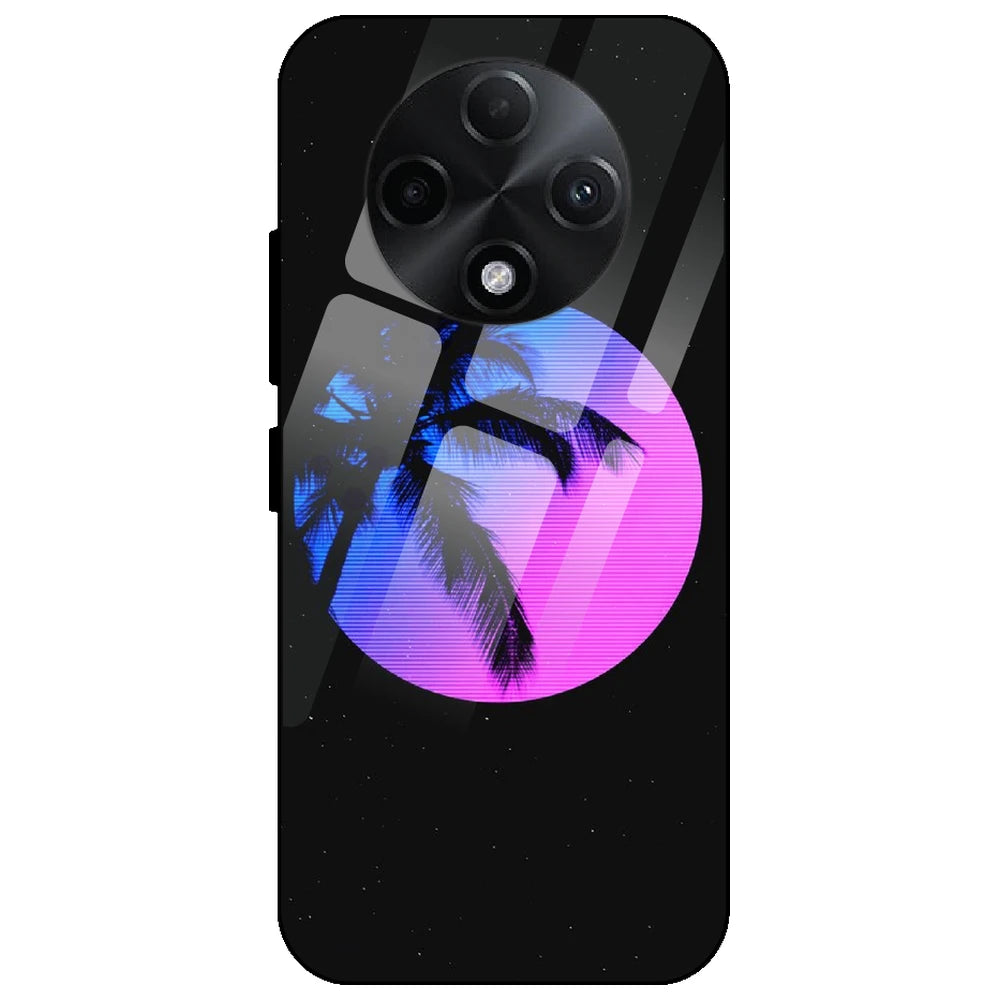 Night Terror Synthwave - Glass Case for Oppo F27