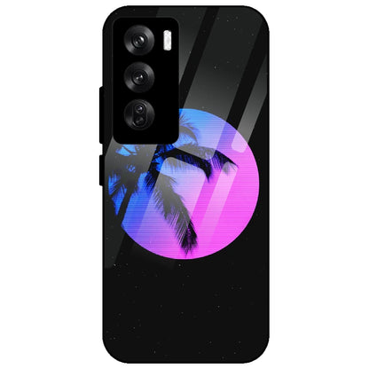 Night Terror Synthwave - Glass Case for Oppo Reno 12
