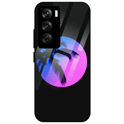 Night Terror Synthwave - Glass Case for Oppo Reno 12 Pro