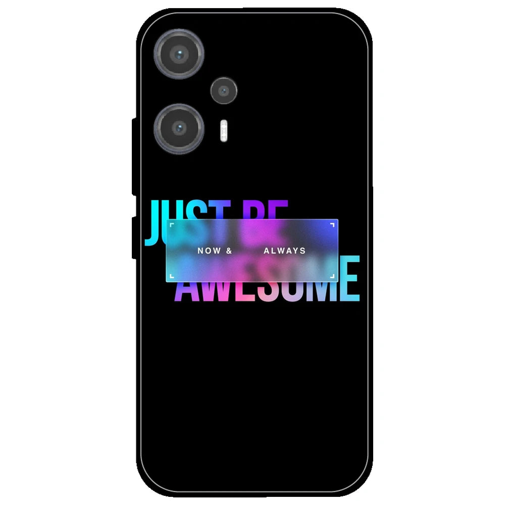 Now & Always - Glossy Metal Silicone Case for Poco F5