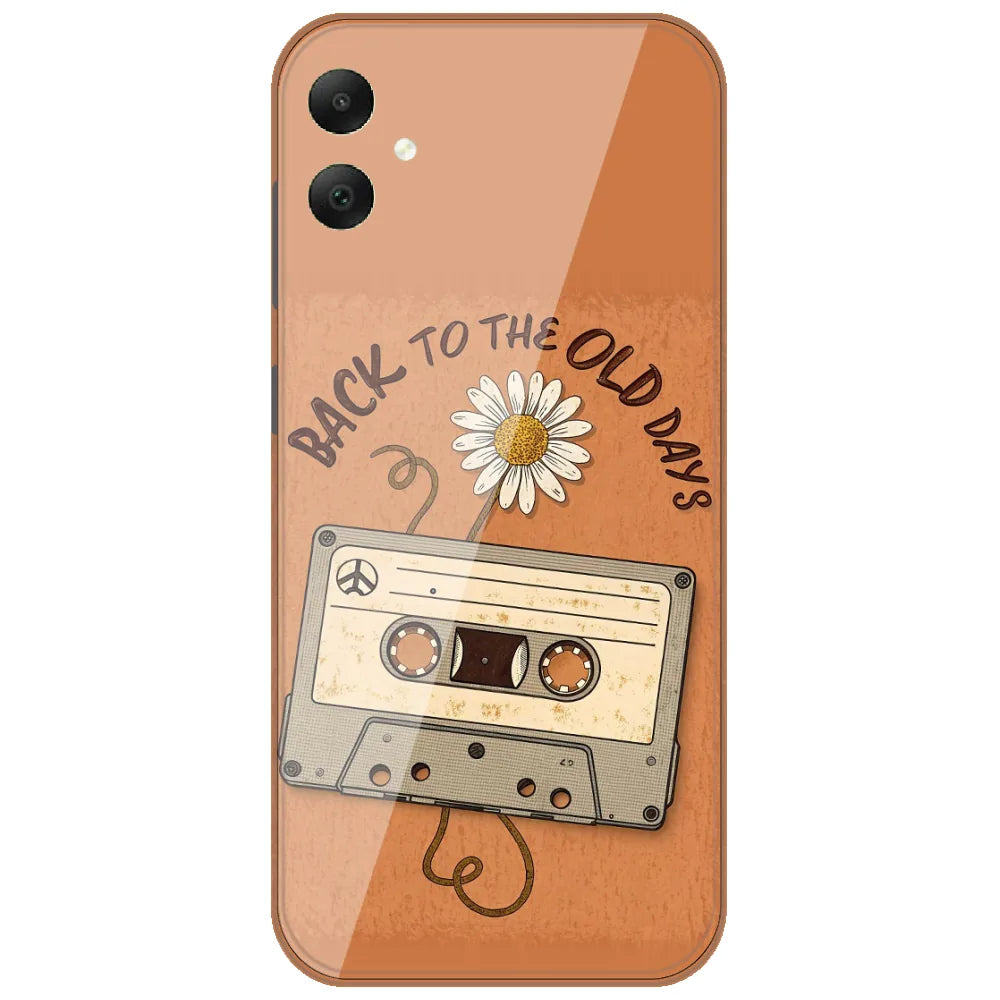 Old Days Cassette - Printed Silicone Case for Samsung Galaxy A06