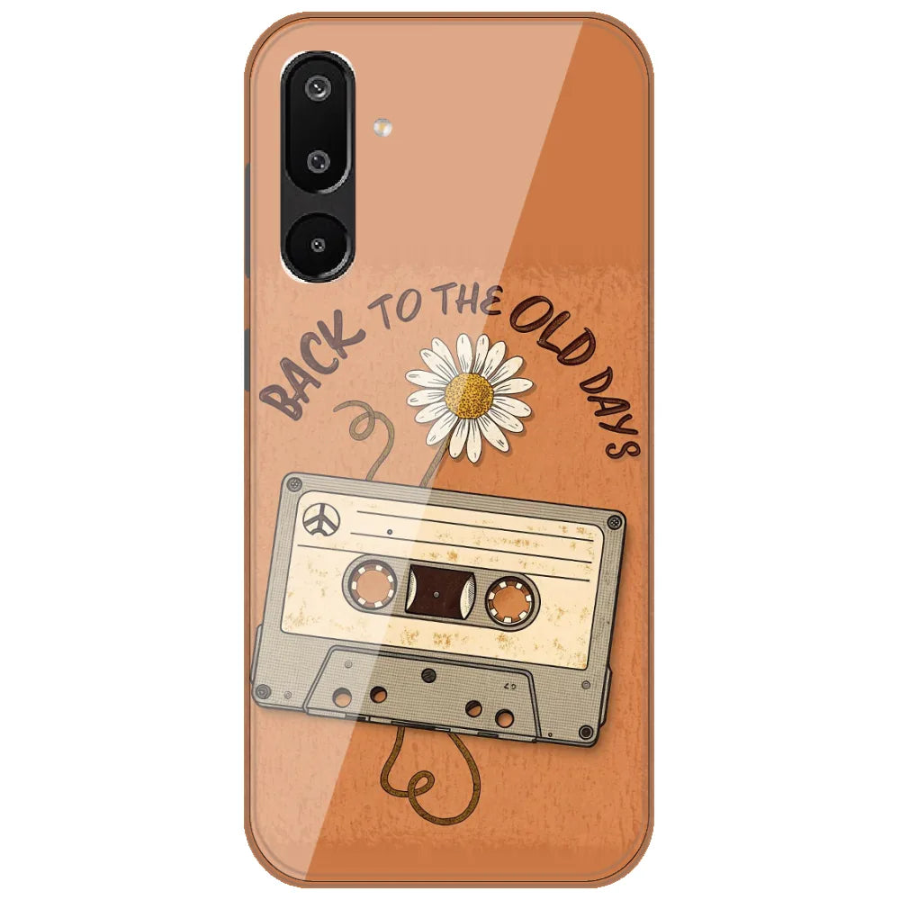 Old Days Cassette - Printed Silicone Case for Samsung Galaxy M16