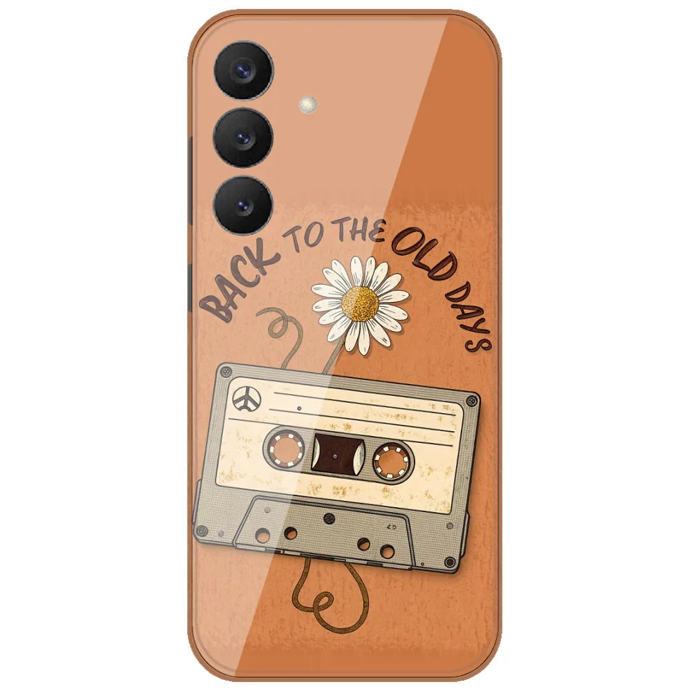 Old Days Cassette - Printed Silicone Case for Samsung Galaxy S26
