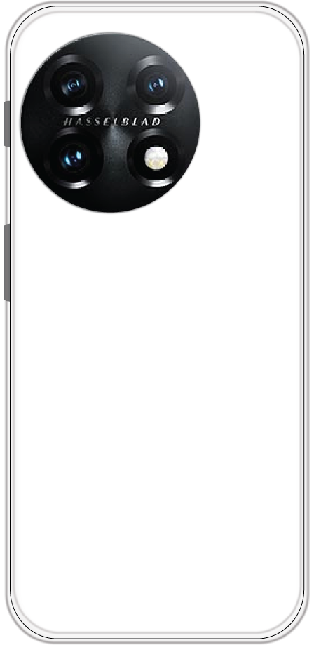 OnePlus 11 back cover mockup - customisable soft silicone case