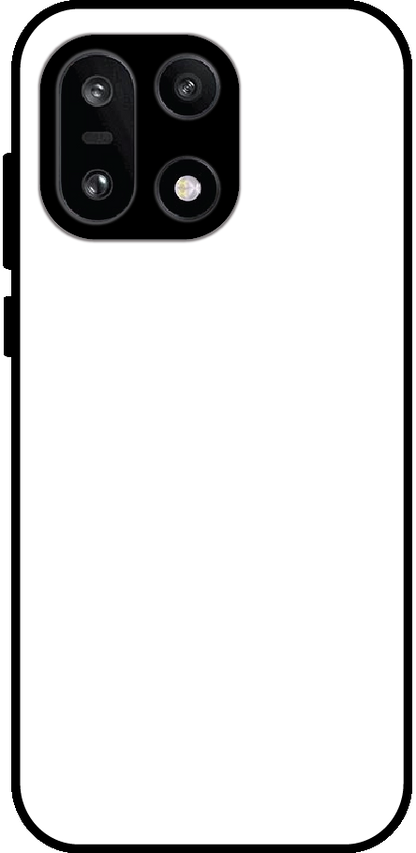 OnePlus 15 back cover mockup - customisable glossy metal silicone case