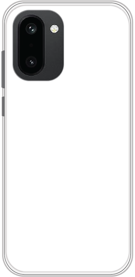 OnePlus 15R back cover mockup - customisable soft silicone case