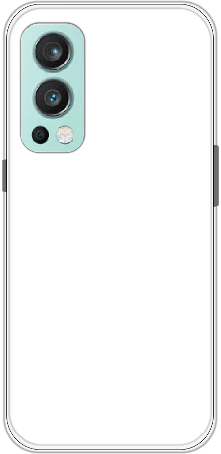 OnePlus Nord 2 back cover mockup - customisable soft silicone case