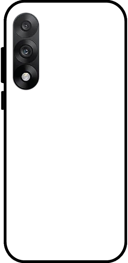 OnePlus Nord 5 back cover mockup - customisable glossy metal silicone case