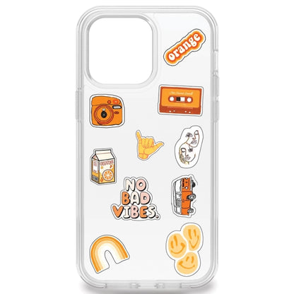 Orange Themed Sticker Case