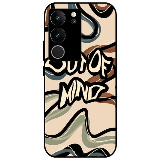 Out Of Mind - Glossy Metal Silicone Case for Vivo V29 5G