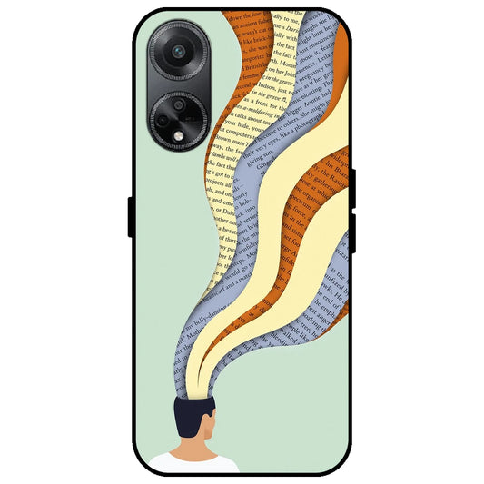 Overthinking - Glossy Metal Silicone Case for Oppo F23 5G