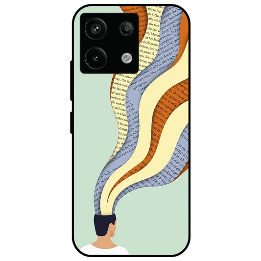 Overthinking - Glossy Metal Silicone Case for Redmi Note 13 Pro 5G