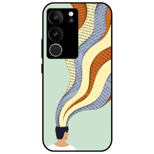 Overthinking - Glossy Metal Silicone Case for Vivo V29 5G