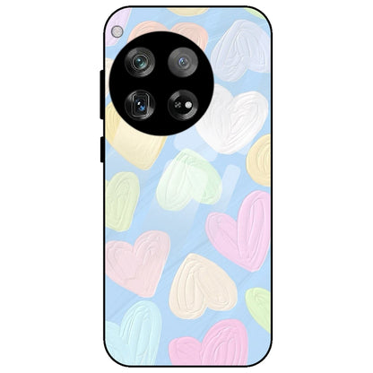 Pastel Hearts - Glass Case for OnePlus 12