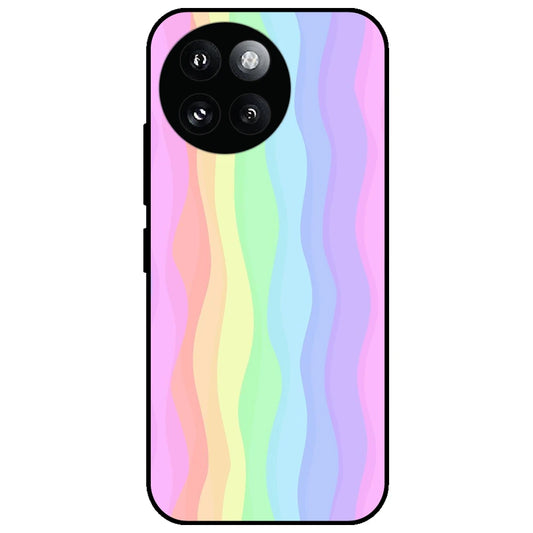 Pastel Rainbows - Glossy Metal Silicone Case for Redmi Xiaomi 14 Civi