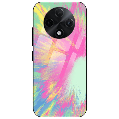 Pastel Splash Tie Dye - Glass Case for Oppo F27