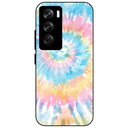 Pastel Tie Dye - Glass Case for Oppo Reno 12 Pro