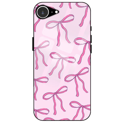 Pink Bows - Glass Case for Apple iPhone 16e