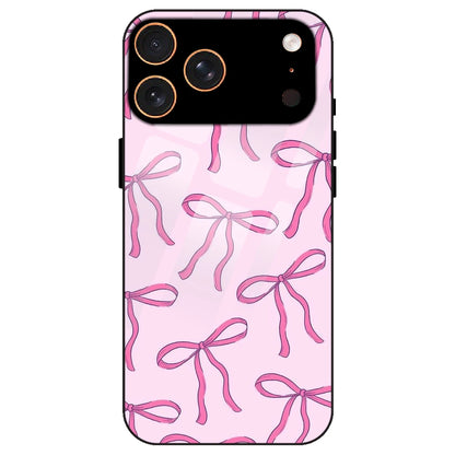 Pink Bows - Glass Case for Apple iPhone 17 Pro