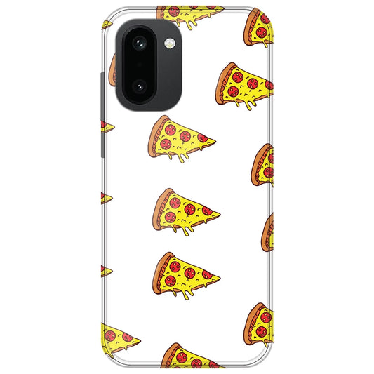 Pizza - Clear Printed Silicone Case for OnePlus 15R