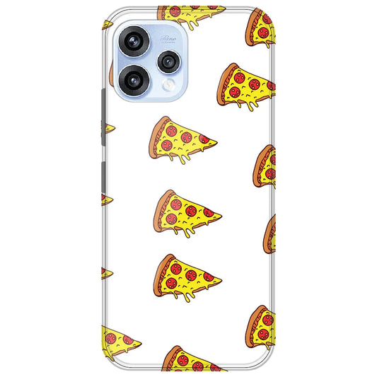 Pizza - Clear Printed Silicone Case for Oppo Reno 15