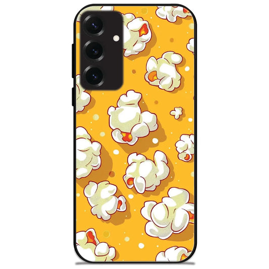 Popcorn Party - Glossy Metal Silicone Case for Samsung Galaxy S25 Plus