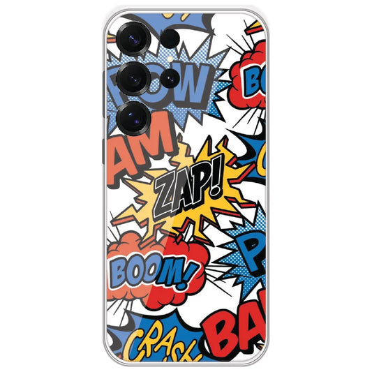 Pow Zap Boom - Printed Silicone Case for Samsung Galaxy S25 Ultra